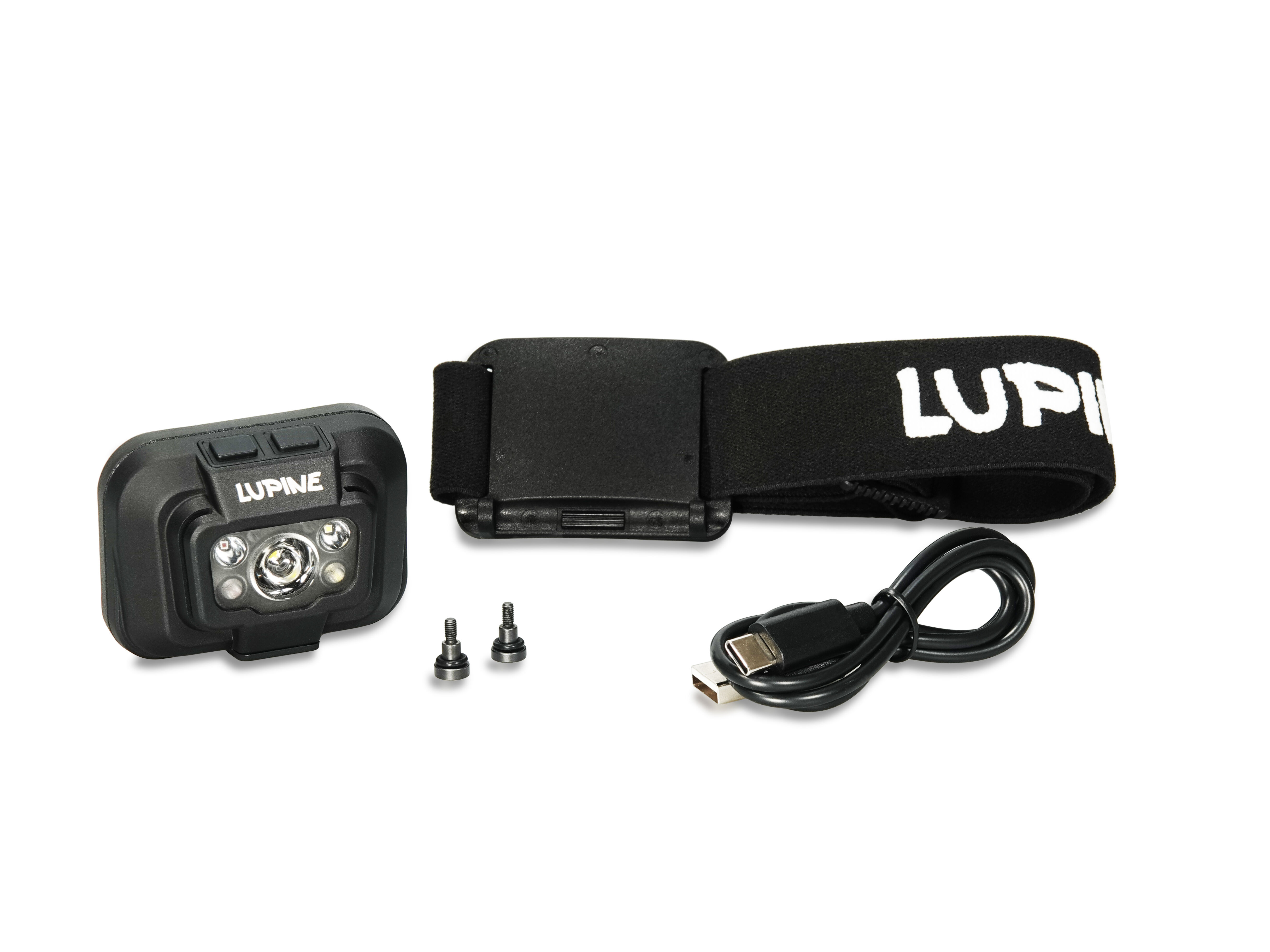 Lupine Penta Lampe Frontale 1000 Lumens Blanc Chaud 4500K - Compacte & Puissante